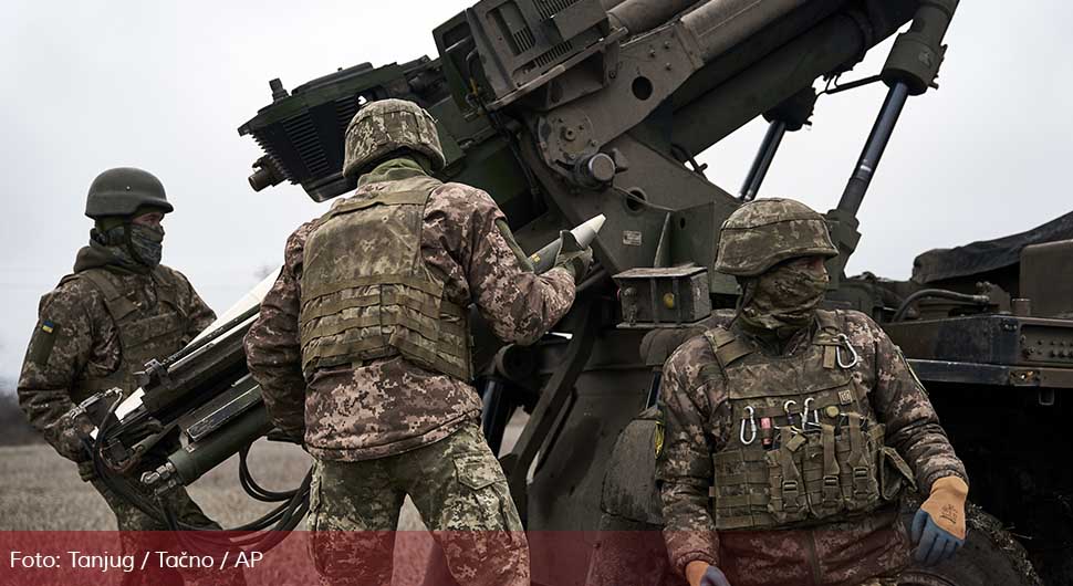ukrajinska vojska artiljerija ukrajina rusija rat akcija tanjugap.jpg